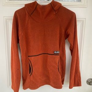 Melanzana micro grid hoodie